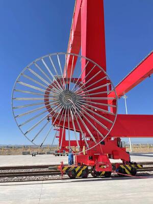 Motor-Driven Reels Retractable Hose Reel 250A Cable Reel Drum For higher than 100 kW applications
