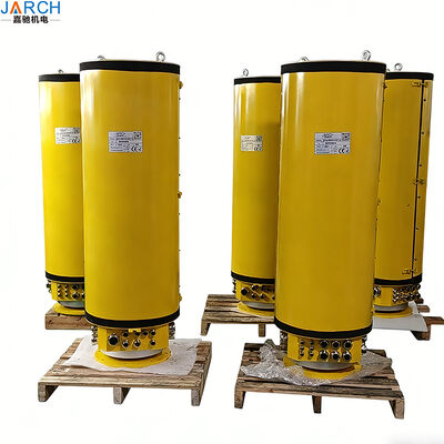 টাওয়ার ক্রেনের জন্য উচ্চ ভোল্টেজ স্লিপ রিং উচ্চ বর্তমান 400A স্লিপ রিং কেন্দ্রীয় সংগ্রাহক রিং