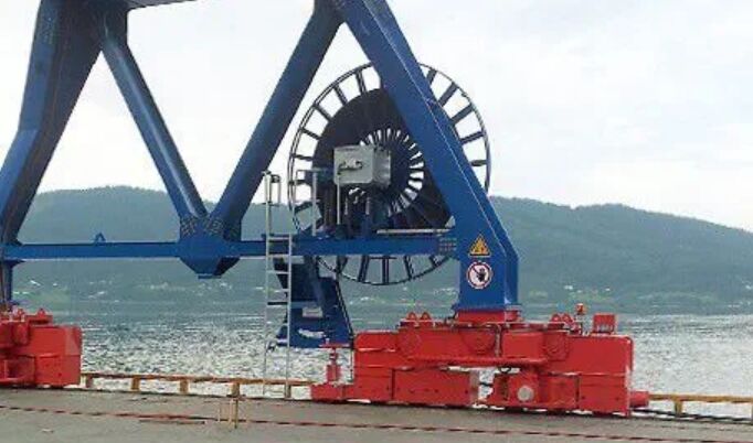 Industrial Crane Cable Reel Motor Driven Retractable Hose Reel Designed for Bridge Gantry Crane and Hoisting Equipment