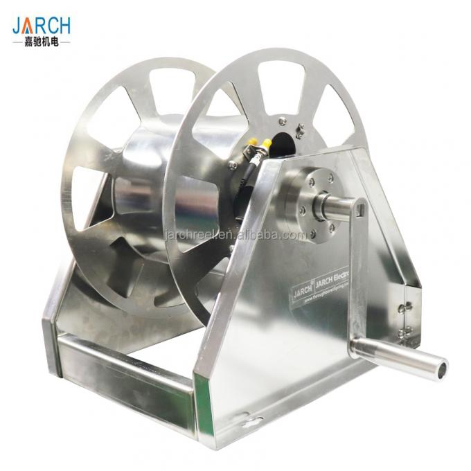 টুইন পায়ের পাতার মোজাবিশেষ প্রত্যাহারযোগ্য পায়ের পাতার মোজাবিশেষ রিল 49cm ইস্পাত উচ্চ চাপ FCC 8